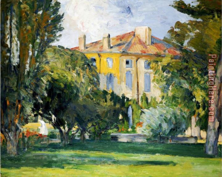 Paul Cezanne The House at Jas De Bouffan 1882 85